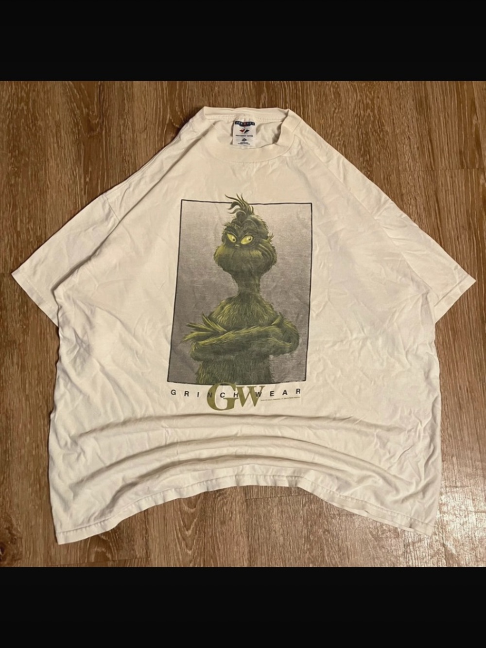 Dr Seuss Grinch Wear Spell Out Illustrated Graphic Tee Shirt XL Vintage 1999